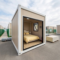 Unité de chambre modulaire préfabriquée ignifuge certifiée ISO, couleur RAL personnalisée pour projet hôtelier