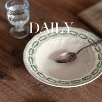 Stoneage Vintage Britische Hochwertige Vanillefarbene Frühstücksteller mit Blumenmuster Porzellan-Teller Salatschüssel