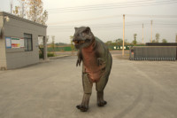 Costume de dinosaure animatronique personnalisé, modèles animatroniques, animatroniques d'Halloween, costume de raptor, costume de T-Rex géant