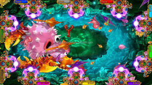 EE. UU. Venta caliente Máquina expendedora Stand up 2 Jugadores Pescado Juego de mesa Gabinete de entretenimiento Cangrejo Ejército - Product Image 6