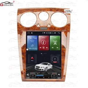 Android Tesla Car GPS Navigation Đài Phát Thanh Video DVD Player Cho Bentley Bay Spur Continental Tăng Tốc Siêu Thể Thao 2005-2012