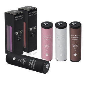 Hilo de mapeo de cejas de 20m, 6 colores, envasado en botella, para uso en PMU y microblading, suministros profesionales para artistas del tatuaje y estudios. - Product Image 1