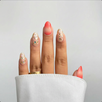 Venta al por Mayor de Envolturas de Uñas de Gel 3D Francesas Brillantes, Resistentes al Agua y Libres de Rayos UV, Semicuradas para Suministro Profesional de Salones de Uñas