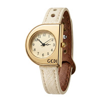 Montre pour femme vintage unique avec boîtier rond, cadran à chiffres, bracelet en cuir véritable noir, montre-bracelet à quartz pour femme, montre rétro élégante