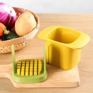 Onion Dicer Multifunctional Vegetable Cube Cutter Artifact French Fries Carrot Household Cucumber Potato Slicer