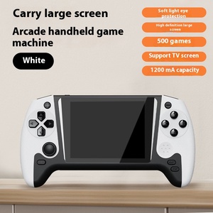 Console de jeu portable Q21 avec plus de <span class=keywords><strong>500</strong></span> jeux, double manette, prise en charge de la connexion à l'écran de télévision, lecteur de jeux de poche, cadeau pour PSP Switch PS1 NES - Product Image 2