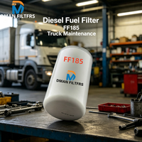 Filtro de Combustible Personalizado al por Mayor, Filtro de Diésel FF185 P557440 BF970 para Motor de Camión de Uso Pesado