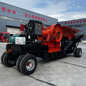 Bền Pe 400*600 Xách Tay Máy Nghiền Hàm Cho Vàng Khai Thác Mỏ Từ Trung Quốc Máy Nghiền Hàm Với Động Cơ Diesel Di Động Máy Nghiền Bê Tông - Product Image 2