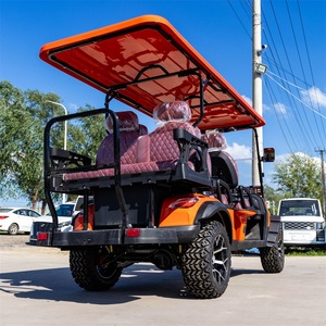 Carro Eléctrico de Seis Plazas para Turismo con Techo y Almacenamiento para Patrullaje en Parques y Uso Turístico - Product Image 4