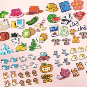 2 in 1 <b>Creative</b> Stickers 36 Pieces Water Coloring Cards Learning Number Shape Color Toddler Girl Boys - Product Image 5