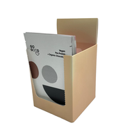 Boîte en papier personnalisée à fond auto-scellant pour présentation de tabac, cigarettes, cigares, feuilles naturelles à rouler, avec sacs et boîtes d'emballage anti-UV
