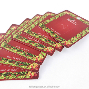 Forcina personalizzabile per cartolina di Natale di alta qualità fabbrica cinese ornamento decorativo <span class=keywords><strong>biglietto</strong></span> <span class=keywords><strong>da</strong></span> <span class=keywords><strong>visita</strong></span> stampabile - Product Image 5