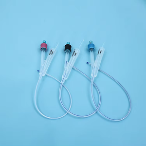 Alat medis kateter Foley urin silikon sekali pakai kualitas tinggi untuk penggunaan dokter hewan 2 arah - Product Image 5