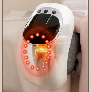 2025 Produk Baru pemijat penghilang nyeri lutut alat pijat hangat siku bahu & bantalan lutut hangat & getar - Product Image 5