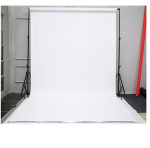 พื้นหลังกระดาษสีขาวไร้รอยต่อขนาด2.72X11ม. สำหรับฉากหลังการถ่ายภาพสำหรับวิดีโอ <span class=keywords><strong>YouTube</strong></span> การสัมภาษณ์ไลฟ์สตรีม - Product Image 1