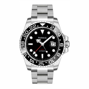 Greene Đồng hồ cơ tự động GMT nam siêu sáng tính năng chống thấm nước đai thép không gỉ chính hãng - Product Image 5