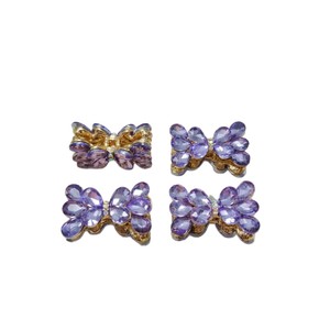 Double Side Teardrop Rhinestone <b>Bow</b> Alloy Earring Accessories For DIY Jewelry Making 080 Jinhua Origin Fall 2025 - Product Image 5