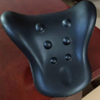 Oreiller cervical ergonomique en PU pour soulager les douleurs cervicales et aligner la colonne vertébrale