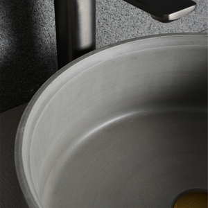 Lavabo en béton artisanal CONRAZZO, pour usage commercial, industriel, <span class=keywords><strong>jardin</strong></span>, comptoir, lavabo artistique, bol - Product Image 4