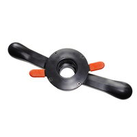 Écrou de blocage rapide 36 mm pas de 3 mm pour outil d'alignement de roues, accessoire de balanceuse de roues à dégagement rapide