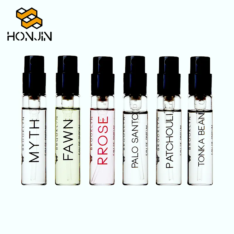 1Ml Nhỏ Rose Gold Nước Hoa Aroma Diffuser Spray Chai Lọ Lọ Thủy Tinh Mẫu