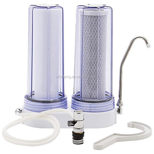 Filtre à <span class=keywords><strong>eau</strong></span> en bloc de <span class=keywords><strong>charbon</strong></span> actif, noir, avec <span class=keywords><strong>robinet</strong></span> - Product Image 1