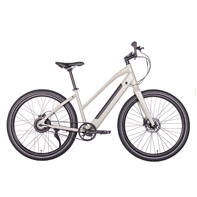 Bicicleta eléctrica con marco de aluminio para mujer, ebike urbana de 27,5 w, fácil de montar, 250, oem de fábrica, precio más bajo