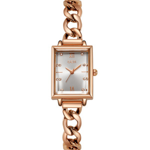 Reloj de cuarzo impermeable con brazalete de aleación para mujer, diseño creativo y exclusivo. - Product Image 4