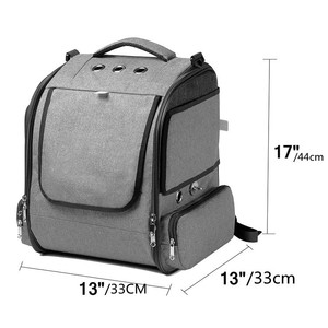 Baolujie <b>Pet</b> <b>Carrier</b> <b>Backpack</b> Medium Size Mesh Ventilation For Birds Travel Use - Product Image 2