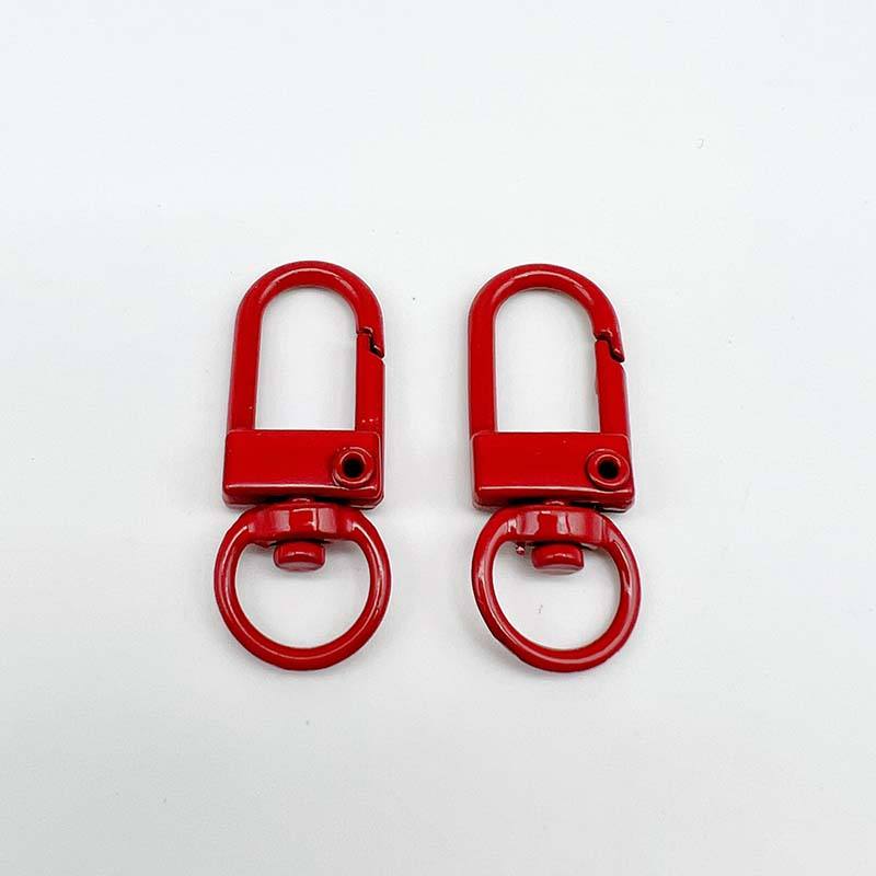50Pcs Metal Lobster Claw Clasps - Colorful Swivel Snap Hooks For Jewelry Making & Keychains