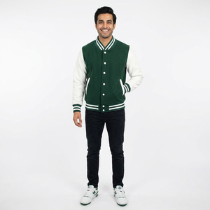2026 Custom <b>Men</b> Varsity Bomber <b>Jackets</b> High-Quality Corduroy Fabric <b>Warm</b> and Stylish Baseball CollegeBaseballjacket for <b>men</b> - Product Image 1