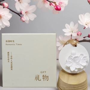 Ornements d'art décoratif pour la maison désodorisant de voiture suspendu parfumé gypse diffuseur d'arôme pierre coffret cadeau - Product Image 1