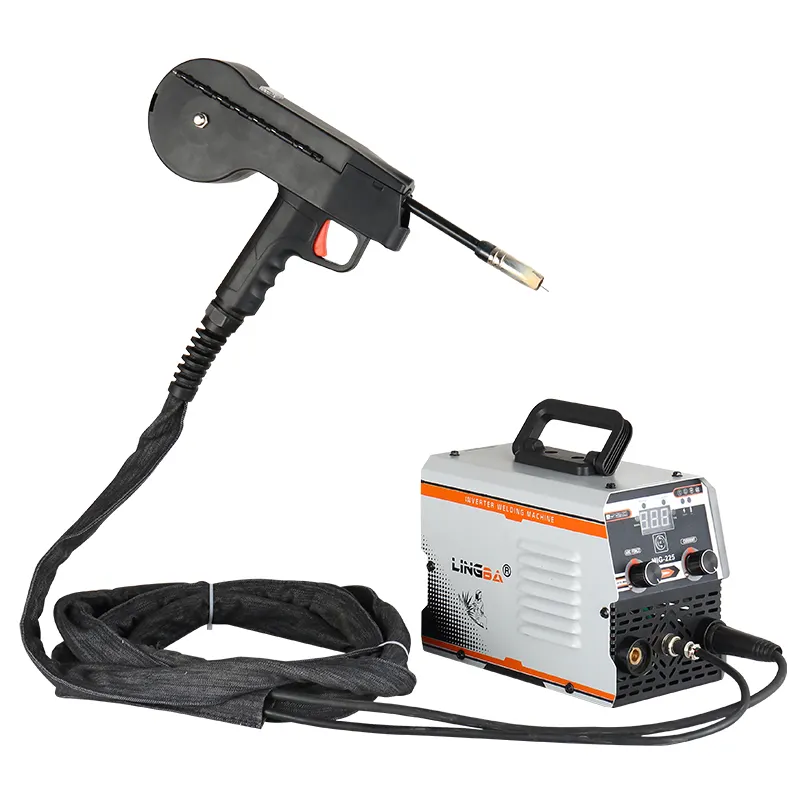 110V 220V 3IN1 Multifunction Digital Welder Flux Core Welding 120A Mig Welders 1.0mm flux wire drawing welding gun