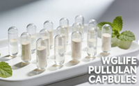 Coquilles de capsules à base de polysaccharides de pullulane, à base de plantes, sûres et biodégradables