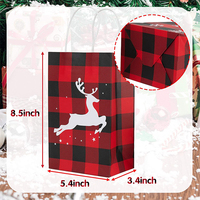 Emballage de cadeaux de Noël personnalisé en gros sacs en papier de luxe pour les cadeaux de fête et les célébrations haut de gamme