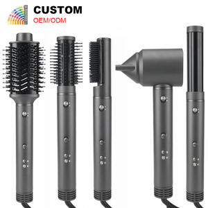 Secador Profesional de Secado Rápido PRITECH, Juego de Cepillos para el Cabello <span class=keywords><strong>5</strong></span> en <span class=keywords><strong>1</strong></span>, Cepillo de Aire Caliente de Alta Velocidad de 110000 rpm, Estilizador de Cabello Multifuncional con Iones Negativos - Product Image 5