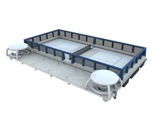 Plataforma Deportiva Acuática Inflable, Juegos Acuáticos, Plataforma Portátil, Isla <span class=keywords><strong>Flotante</strong></span> Inflable, Cancha de Pickleball Inflable - Product Image 5