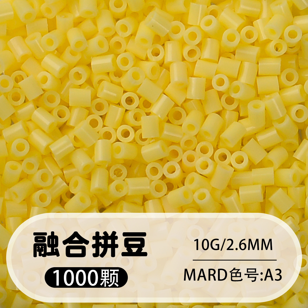 A3 1000 pcs/sacs-2.6mm perles perler