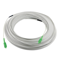 SC LC FC 2.0 3.0mm kabel Patch serat optik LSZH PVC kabel optik kuncir optik kabel Patch