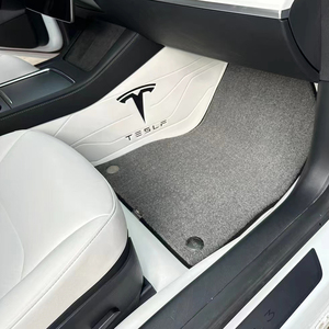 Alfombrillas Personalizadas GANE para Tesla, Fabricadas con Cuero Napa de Alta Calidad, Diseño de Logotipo Personalizable, Disponibles en Varios Colores - Product Image 4