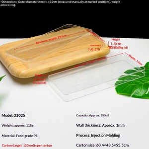 Caja Plana de Plástico Rígido Ultra Larga Personalizada, Caja de Exhibición de Plástico de Grado Alimenticio, Caja de Regalo de Ginseng de Alta Gama - Product Image 5