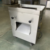Trancheuse de viande congelée multifonctionnelle entièrement automatique et sûre pour jambon de boeuf et légumes