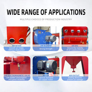 Filtre à manches collecteur <span class=keywords><strong>de</strong></span> <span class=keywords><strong>poussière</strong></span> équipement <span class=keywords><strong>de</strong></span> nettoyage d'air système <span class=keywords><strong>de</strong></span> dépoussiéreur industriel grand <span class=keywords><strong>extracteur</strong></span> - Product Image 4