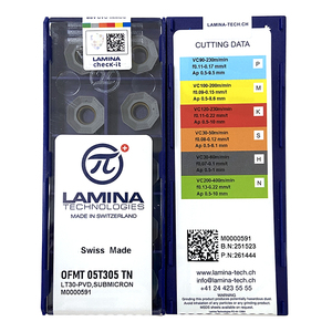 OFMT05T305-TN LT30 Cnc Cutter Lathe Cutting Turning <b>Tools</b> Carbide Inserts - Product Image 1