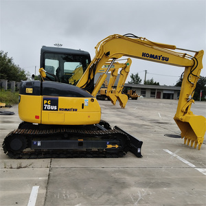 7 toneladas Komatsu PC78US Mini excavadora usada construcción EPA CE PC78 pequeña excavadora de segunda mano venta en todo el mundo - Product Image 4