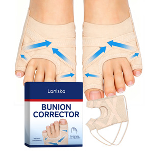 Correcteur d'<span class=keywords><strong>hallux</strong></span> <span class=keywords><strong>valgus</strong></span> réglable, orthèses, séparateur d'orteil, correction du gros orteil, pédicure, soin des pieds - Product Image 1