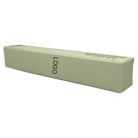Boîte d'emballage cosmétique en carton blanc écologique haut de gamme portable avec logo personnalisé, service OEM, boîte cadeau pour rouge à lèvres, gaufrage