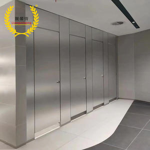 Tablero laminado compacto de panal HPL resistente al agua de diseño moderno Cubículo de inodoro de proveedores comerciales de Guangzhou - Product Image 1