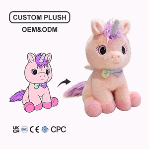 Peluche Licorne Ange Personnalisée Ultra Douce, Jouet en Peluche Licorne Mignonne, Fabricant OEM ODM, Cadeau Anti-Stress, Vente en Gros - Product Image 1