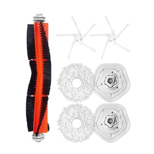 Kit de Repuesto de Cepillo Lateral Principal, Paño de Fregado y Soporte para Fregado Compatible con Dreame <span class=keywords><strong>Bot</strong></span> <span class=keywords><strong>W10</strong></span>, Accesorios para Robot Aspirador <span class=keywords><strong>W10</strong></span> Pro Dreametech - Product Image 1